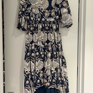 Floral Navy Dress